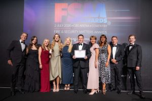 The 2026 Fire & Security Matters Awards at the Coventry Building Society Arena, where the charity auction raised a record sum for the Joey Beauchamp Foundation